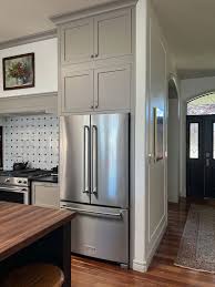 your refrigerator look built in