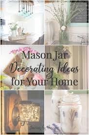 Mason Jar Decor Mason Jar Decorating