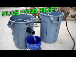 diy pond filter how to you