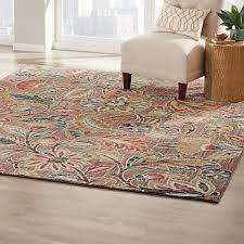 home decorators collection elyse taupe 2 ft x 7 ft fl runner rug