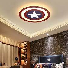 Kids Led Ceiling Lights Captain America