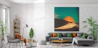 room with these large wall art ideas