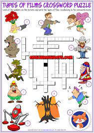 If you're a true crossword puzzle fan who also loves movies, one puzzle won't be. Types Of Films Esl Printable Crossword Puzzle Worksheet