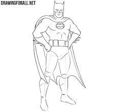 An obscure superhero tries to challenge superman drawing. How To Draw Batman Easy
