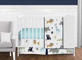 safari crib bedding set deals