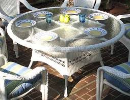 Resin Wicker Dining Table Only 60