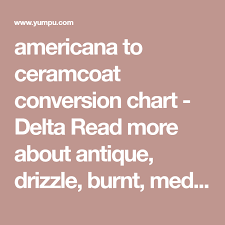 americana to ceramcoat conversion chart