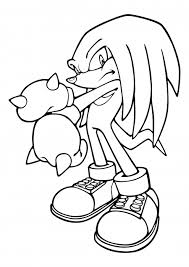 Home » cartoon » sonic the hedgehog » sonic knuckles pages to color kids. Knuckles Defender Master Emerald Coloring Pages Sonic The Hedgehog Coloring Pages Colorings Cc