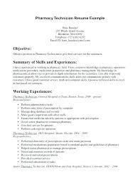 Cover Letter Examples For Pharmacy Technician Cover Letter For A