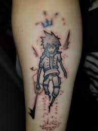 A creative skull tattoo design Kingdom Hearts Tattoo Tumblr Posts Tumbral Com