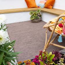 brown beige garden rugs indoor outdoor