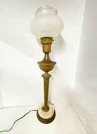Vintage Lamp Brass Lamp Table Lamp