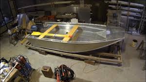 14 foot welded aluminum boat build