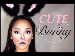 bunny halloween makeup tutorial simple