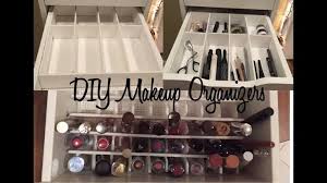 17 diys to make a makeup organizer