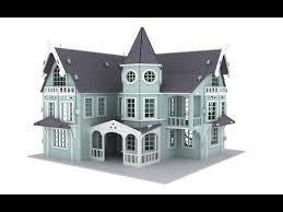 Fantasy Mansion Doll House 3d Puzzle