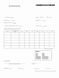 Employee Availability Template Sle Employee Availability Forms 9
