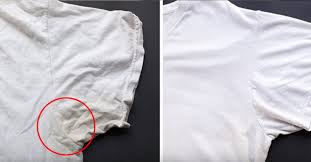 how to remove sweat stains from shirt