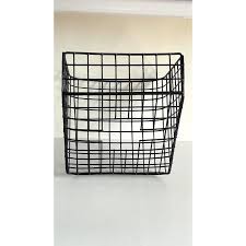 Vintage Steel Wire Wall Basket