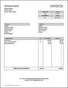 invoice templates for excel
