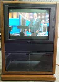 vine rca console tv home theater
