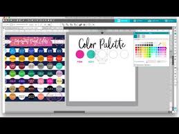 How To Use Color Palette Template In