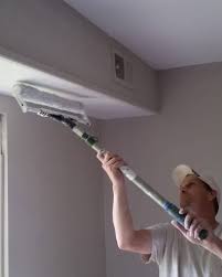 painting ceilings removing popcorn