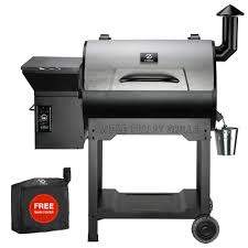 z grills black 459 sq in pellet grill with 6 in 1 cooking versatility and digital rature control zpg 450a3