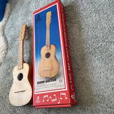 elf toys g800 wooden guitar kids