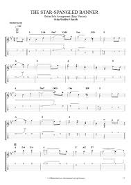 the star spangled banner tab by john