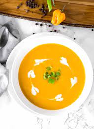 vegan pumpkin soup pureed healthier