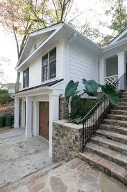 The middle level of the house plan often. Remodelaholic Real Life Rooms Split Level Curb Appeal