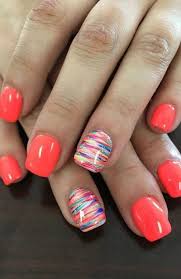Scorch shellac nails colour polish, base coat, top coat, uv or led nail lamp. 20 Cute Summer Nail Designs For 2021 The Trend Spotter
