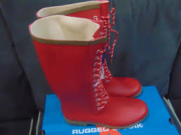 box rugged shark raindears rain boots