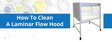 how to clean a laminar flow hood