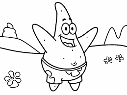He is voiced by bill fagerbakke and first appears in the pilot episode, help wanted.. Patrick Star Coloring Page Coloring Pages 4 U