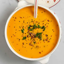 ginger ernut squash soup with