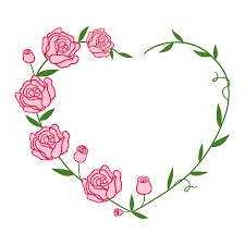 pink rose frame 14967446 png