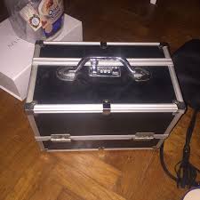 make up box with combination lock