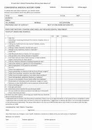 Patient Medical History Form Template Awesome Patient Health History