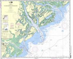Noaa Nautical Chart 11513 St Helena Sound To Savannah