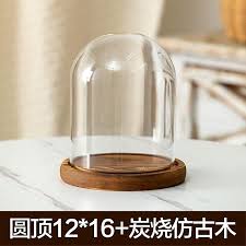 Preserved Flower Glass Cover Dust Cover