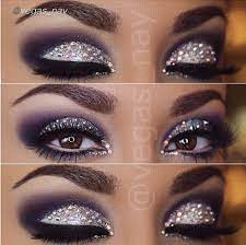 festive beauty 6 glitter eye makeup