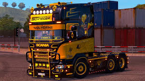 Cel Mai Tare Model De Scania Euro Truck Simulator 2 Scania V8k R520 Wolverine