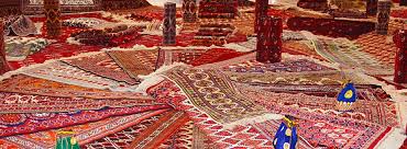 the exhibition of turkmen carpets and