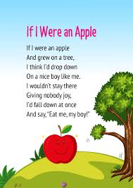 if i were an apple cbse english poem