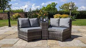 2 Seater Rattan Garden Furniture Sofa