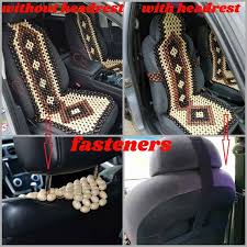 Car Wooden Beads Car Seat Cover Car