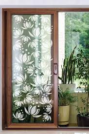 Lotus Window Glass Decals