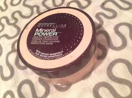 maybelline mineral powder review